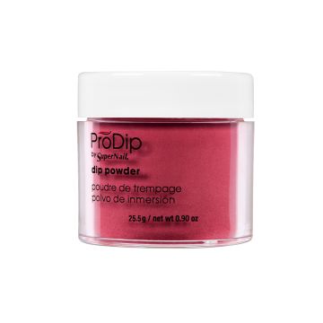 SuperNail ProDip dip powder in variation of French Mauve with 0.90-ounce size in a half side view illustration